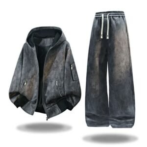 Two-Piece Hooded Lounge Set