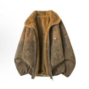Faux-Fur lined Suede Jacket